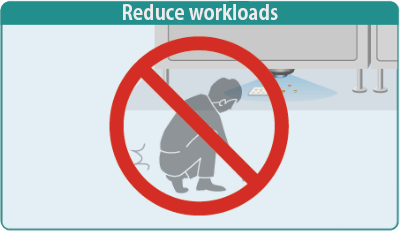 Reduce workloads